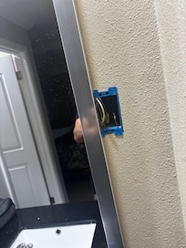 Exposed wiring