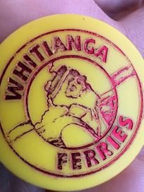 Ferry token. So cheap to travel to the other side!