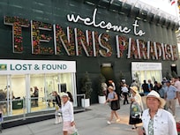 Ten minutes to Indian Wells tennis tournament