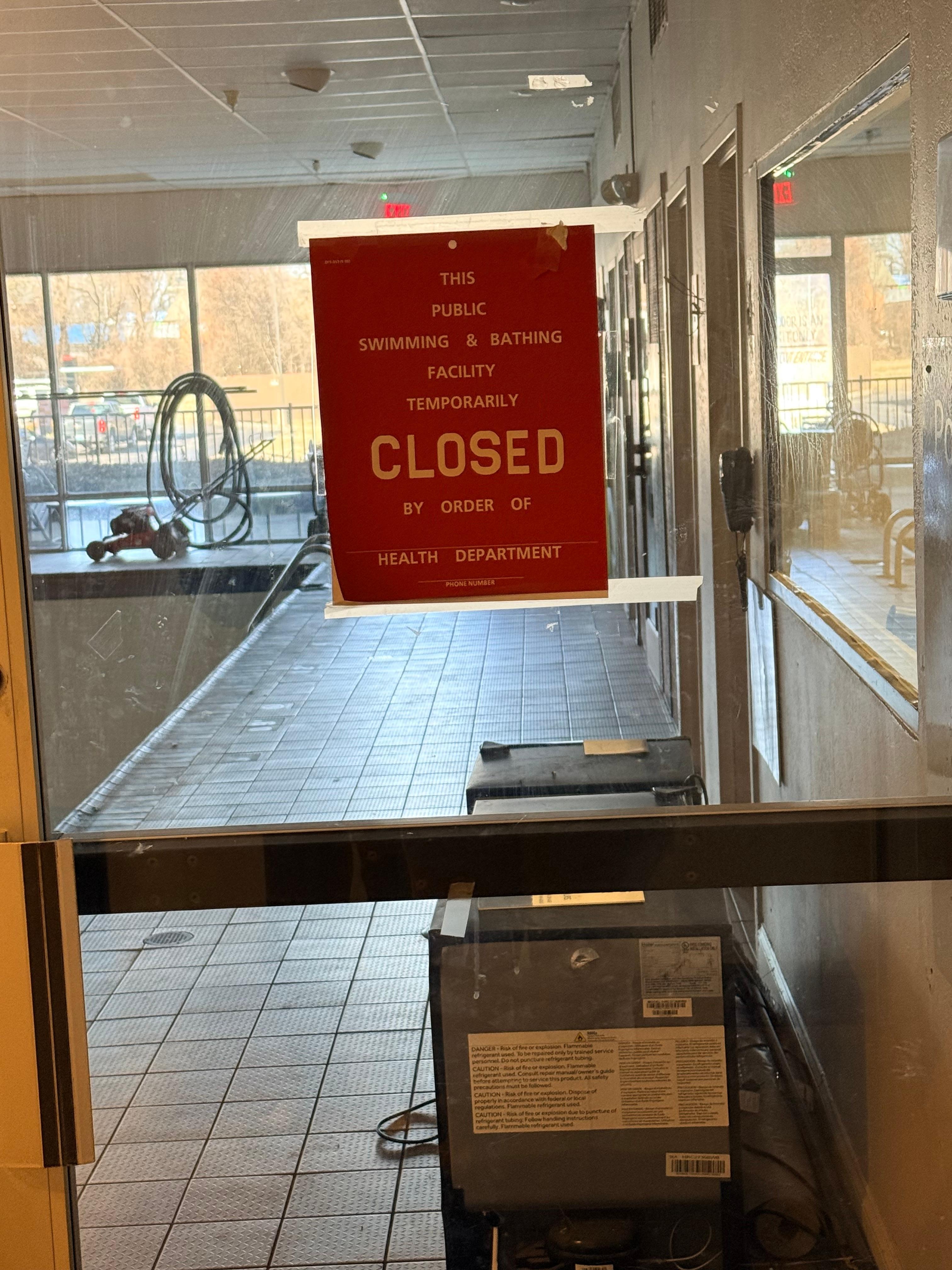 Health jnspector sign