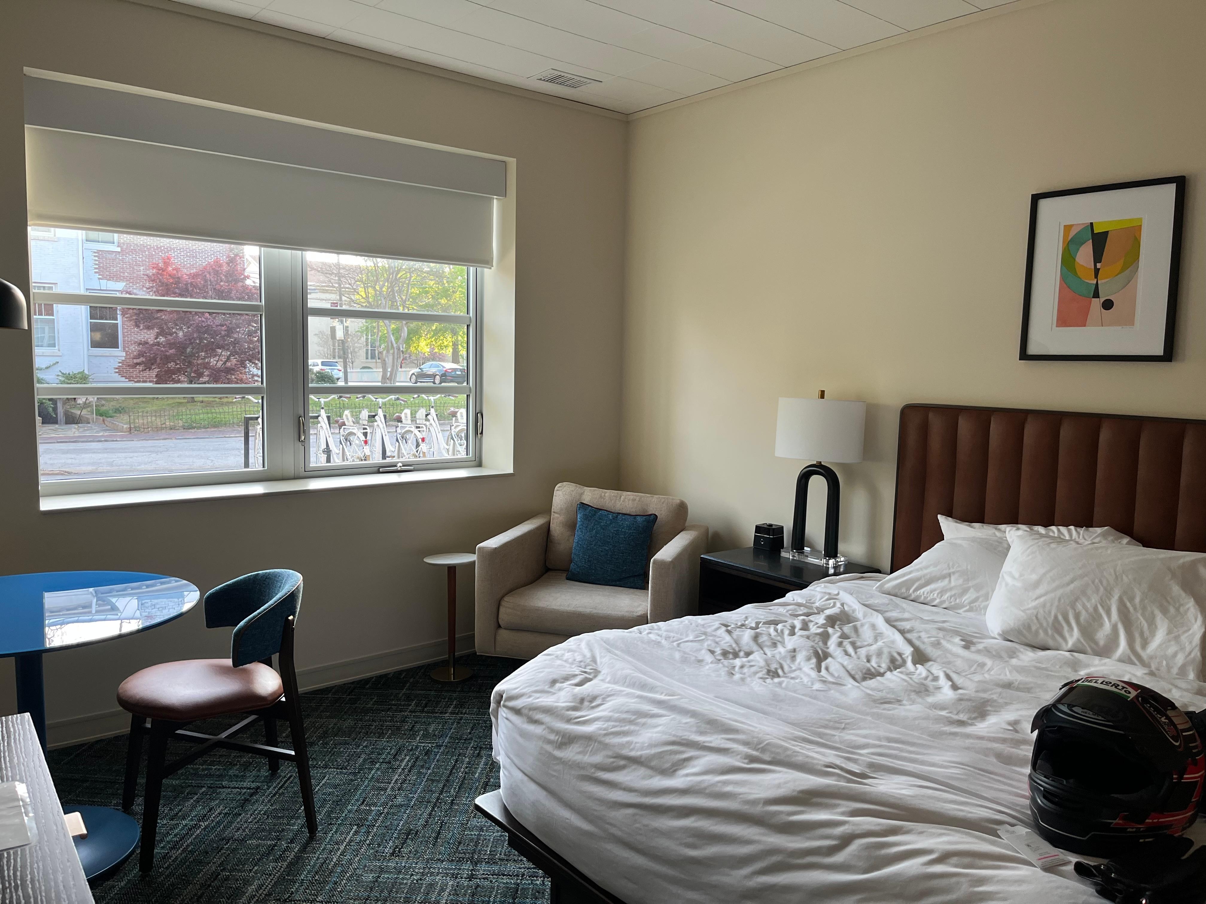 A lot of natural light.