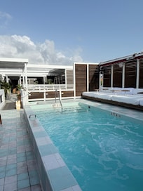 Roof top pool