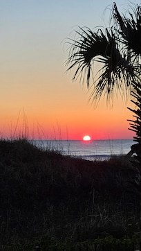 Sunrise from the condo.
