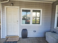 Main entryway into house