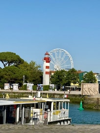 View from outside the hotel