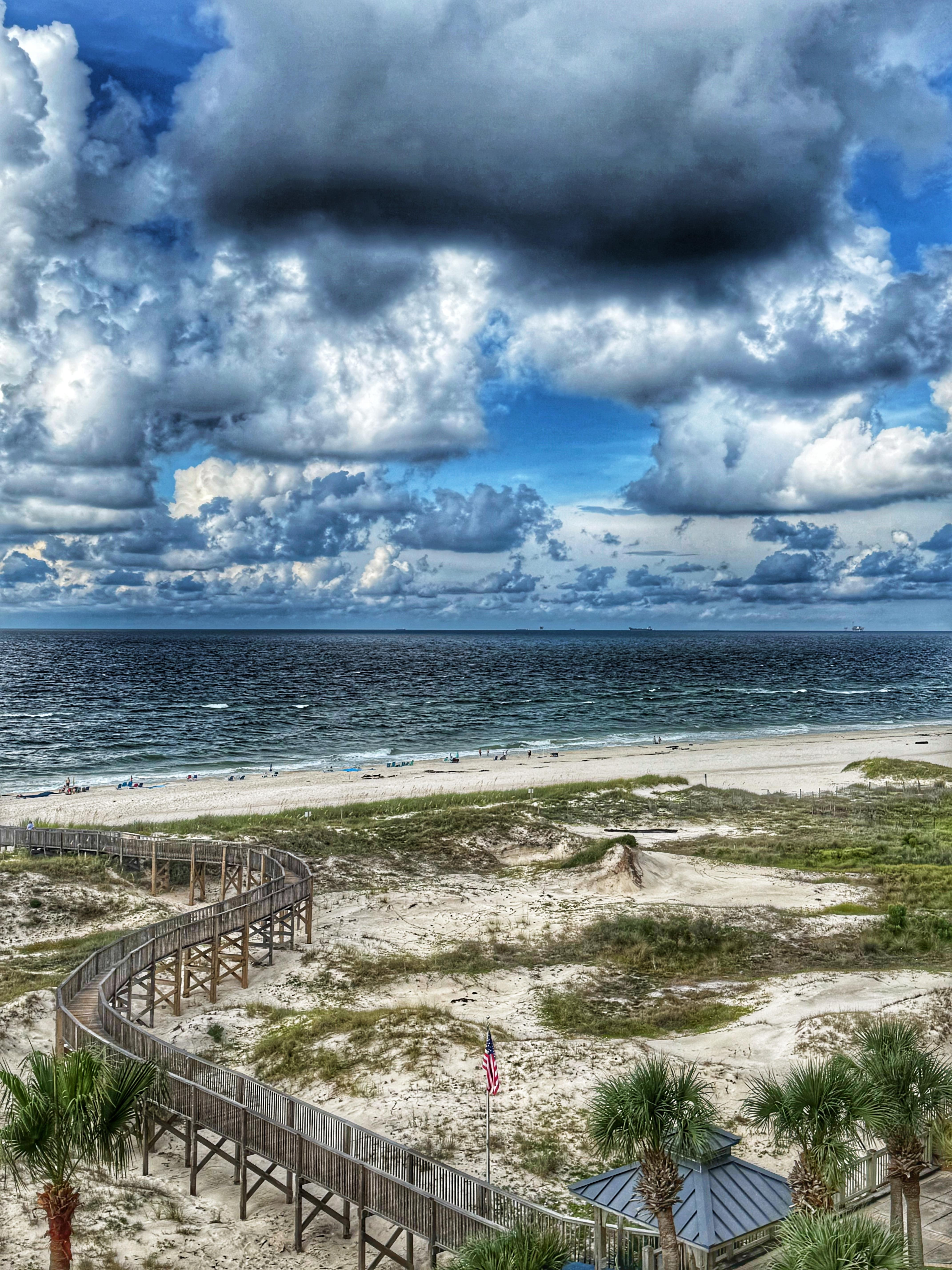 View from the balcony