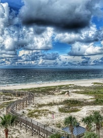 View from the balcony