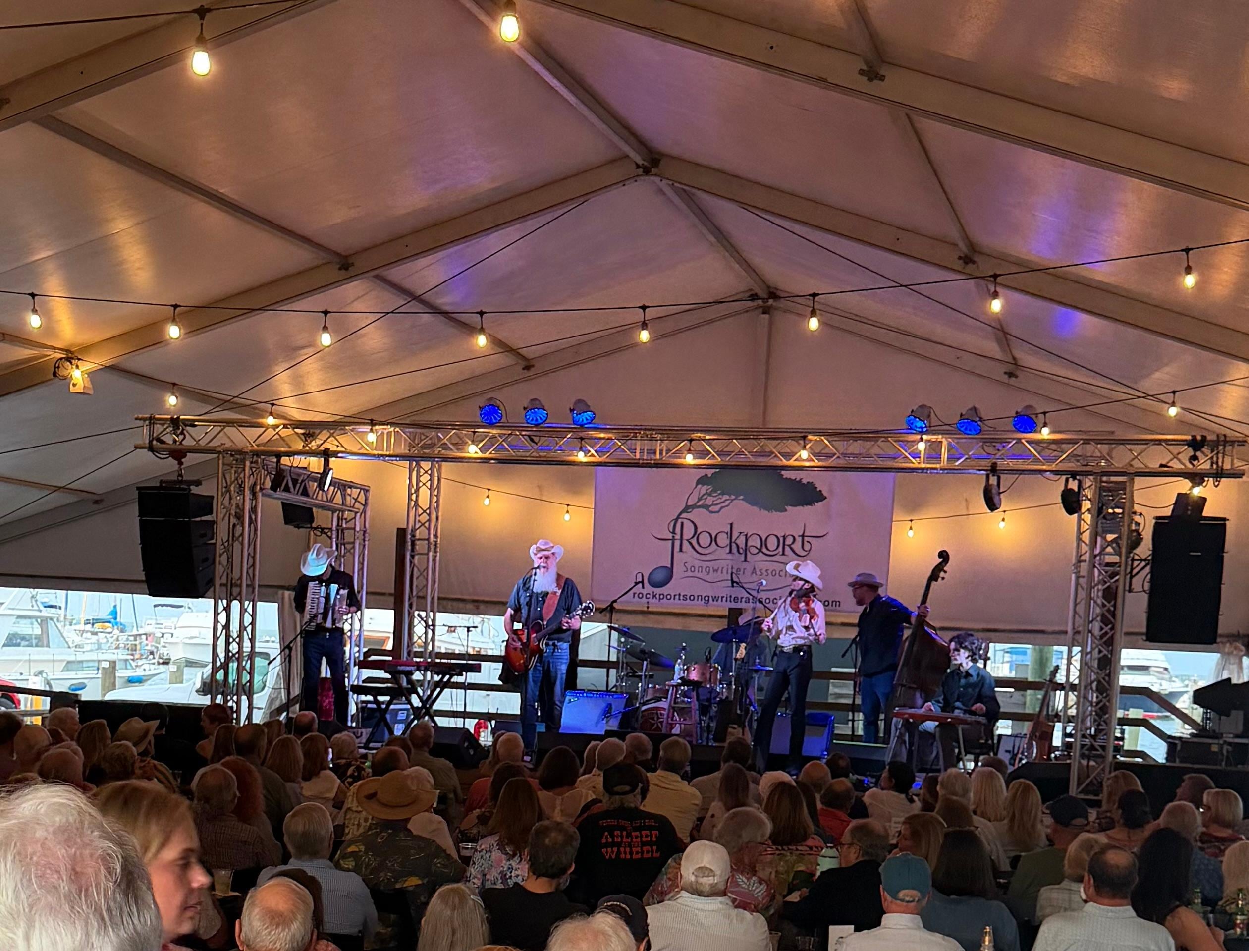 Bonus Asleep At The Wheel show at the marina area.