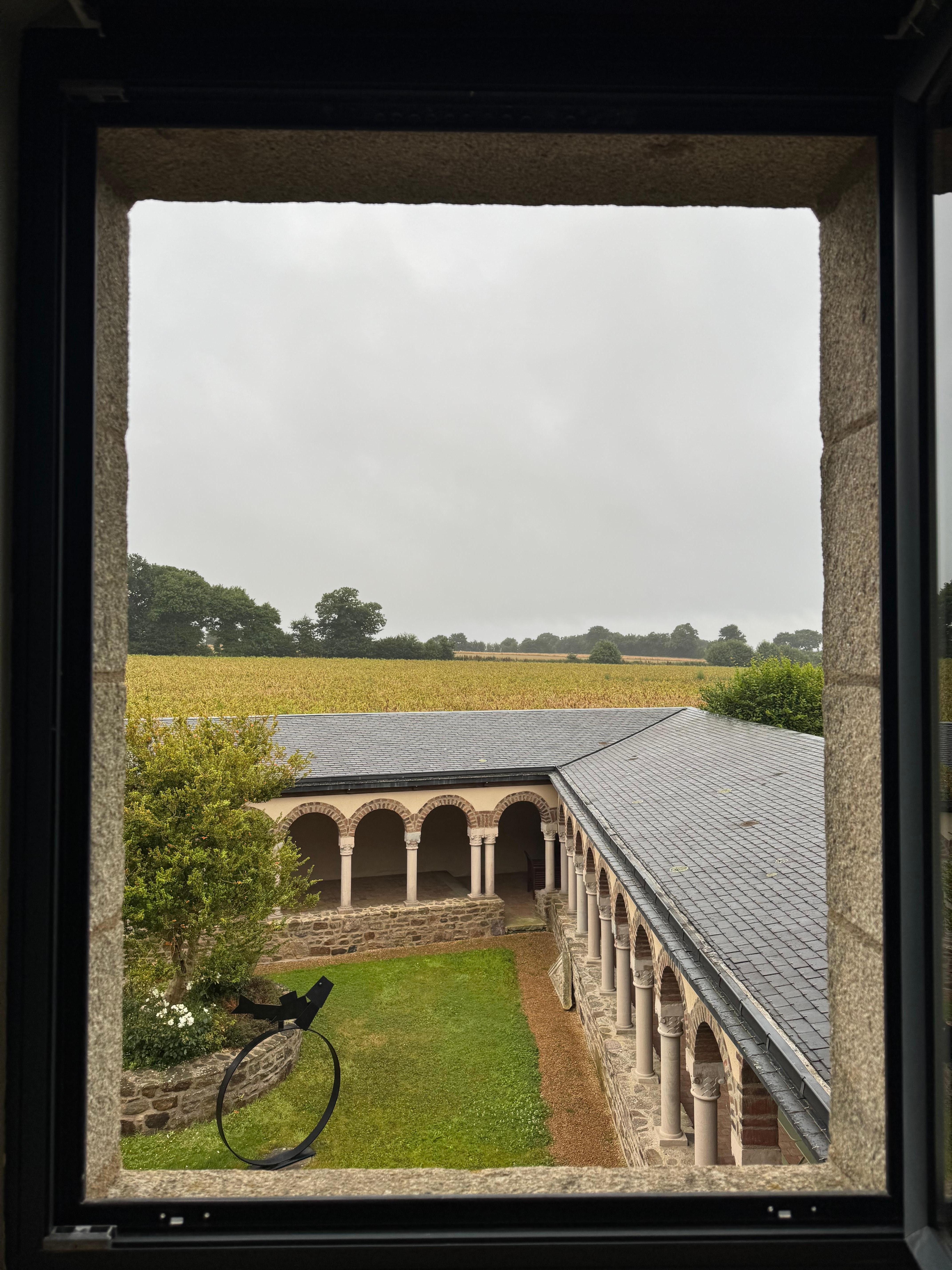 Ausblick aus dem Schlafzimmer