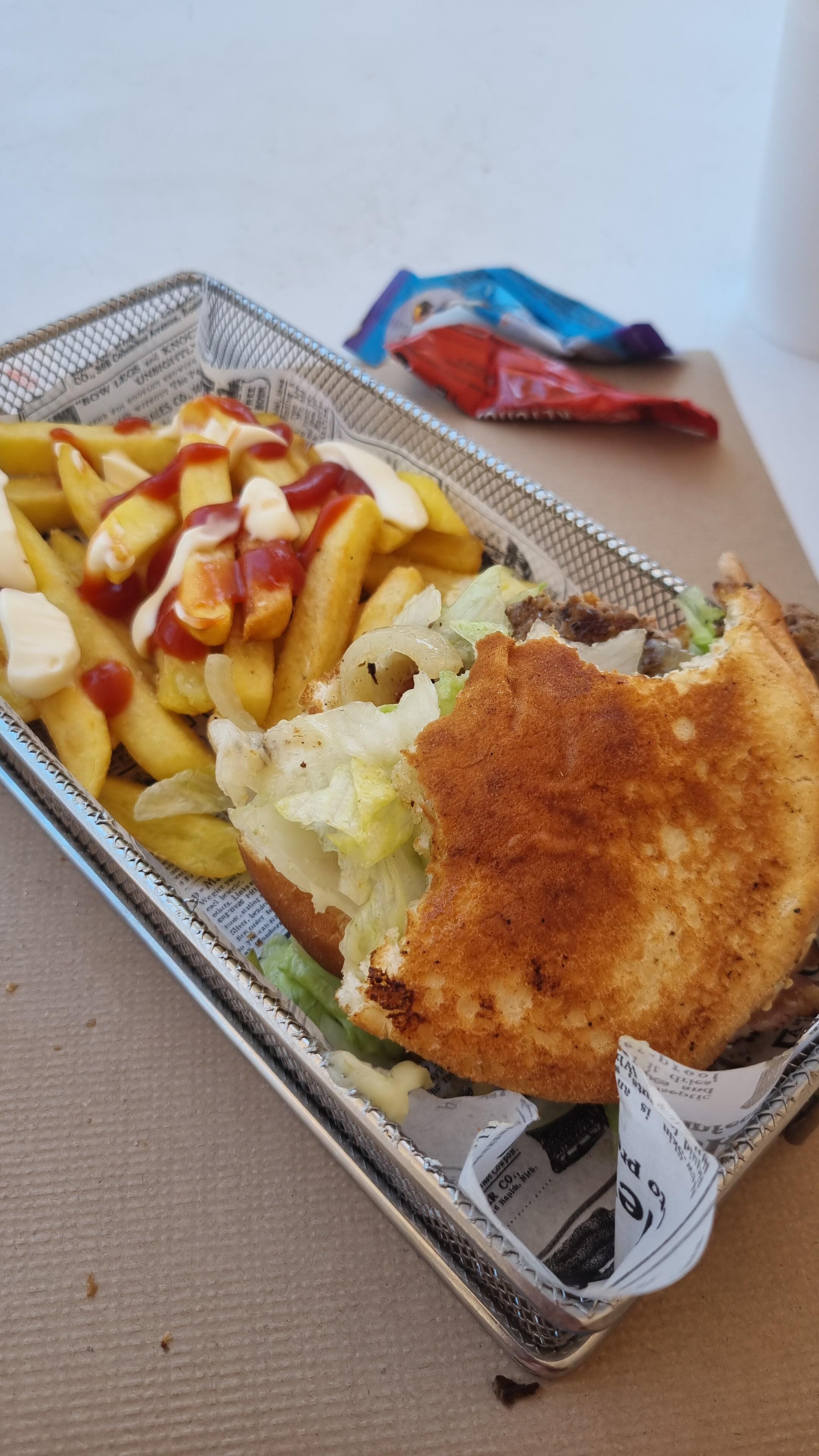 Food bought at poolside