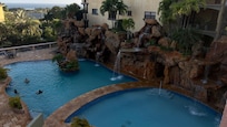 Main pool by restaurants