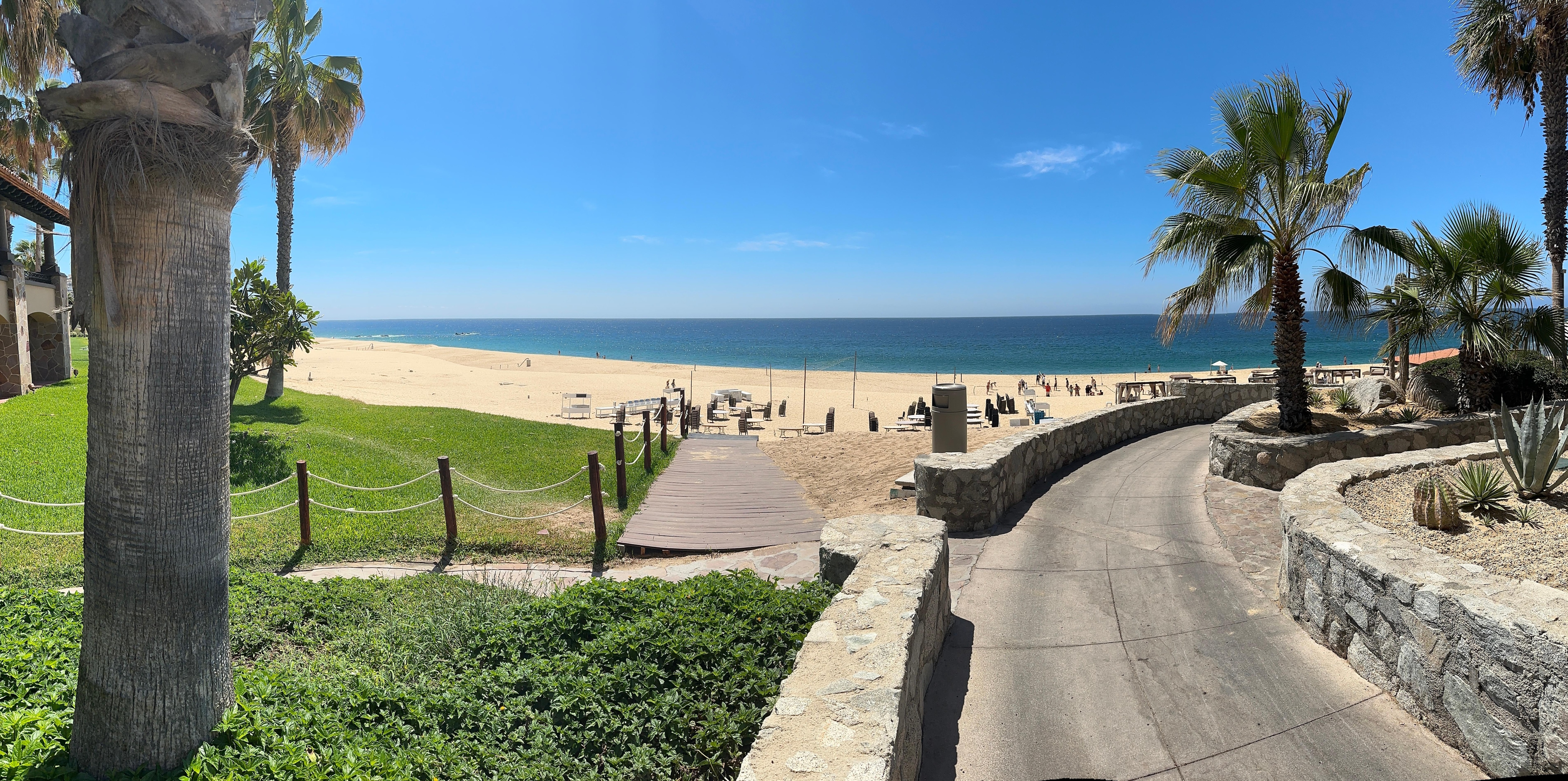 Beach access over at Pueblo Bonito at Sunset Beach 