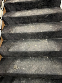 Steps to the second floor