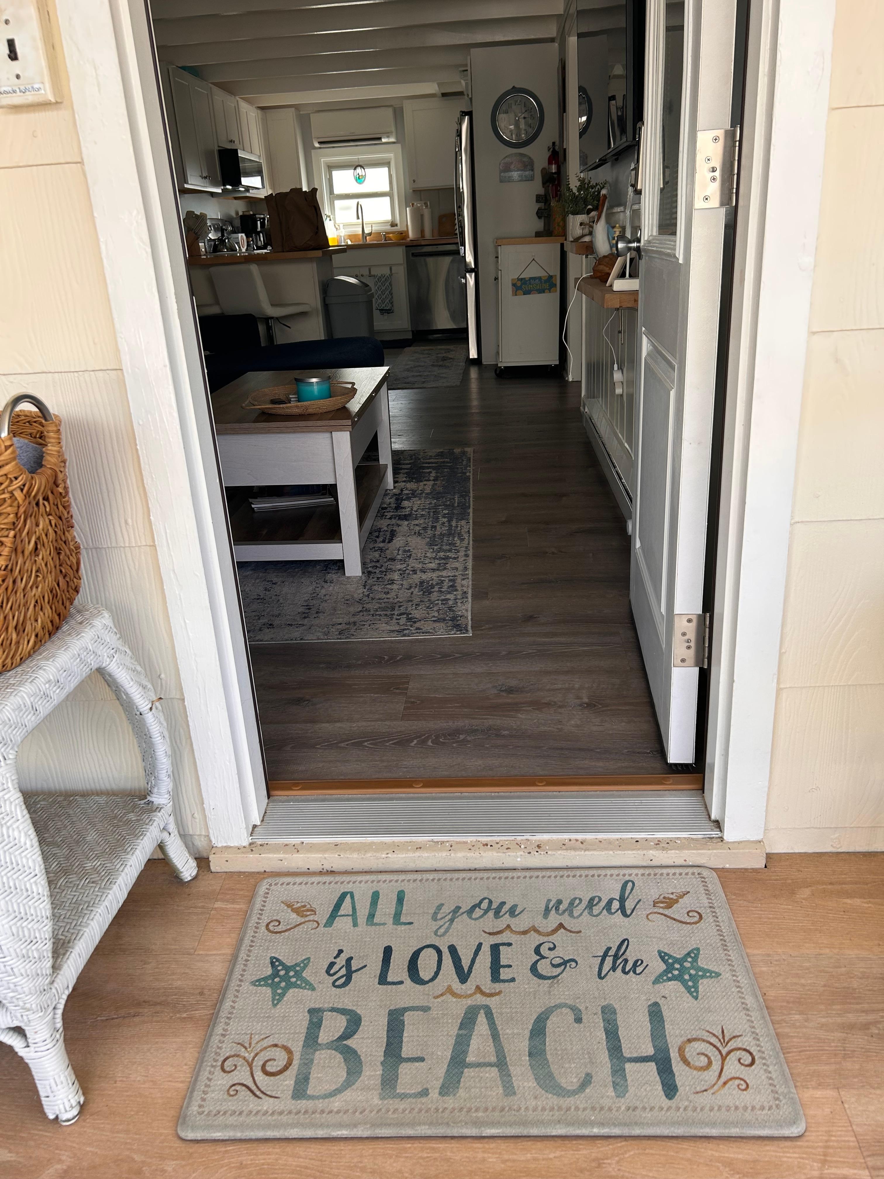 Julie’s cottage is very welcoming.