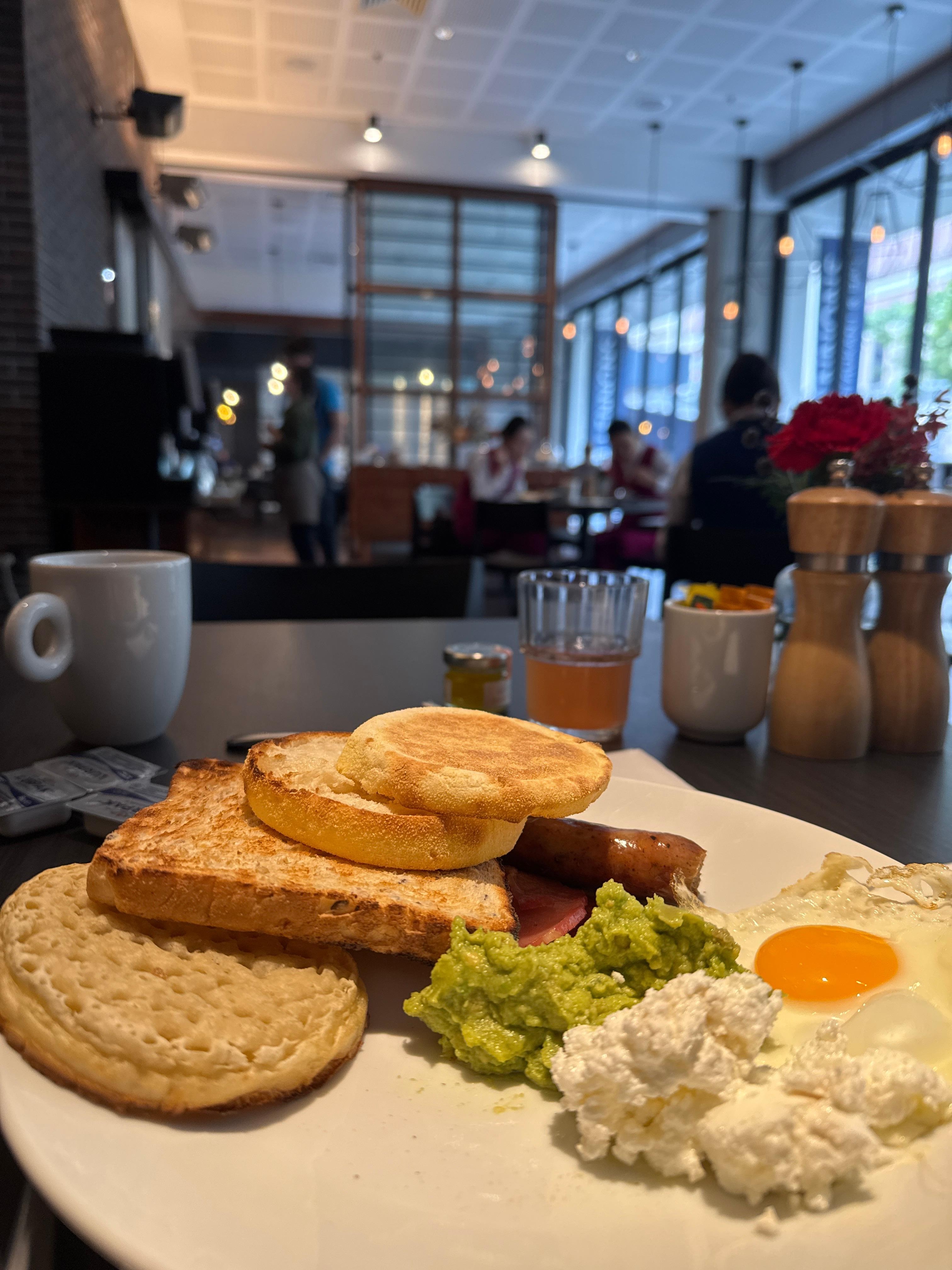 Beautiful Breakfast Buffet—Wow! So much selection!