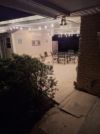 Outside sitting area