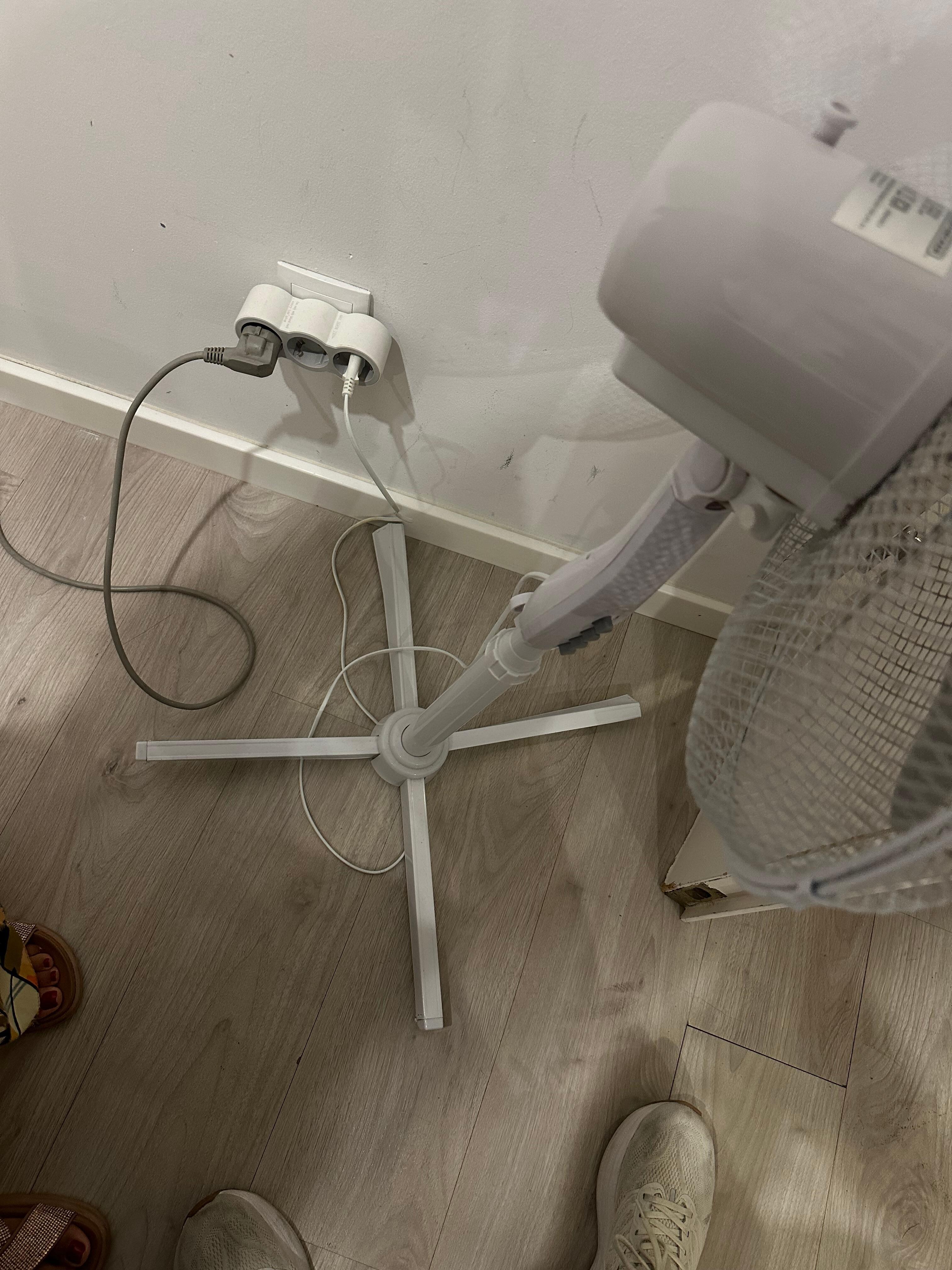 Ventilador quebrado 
