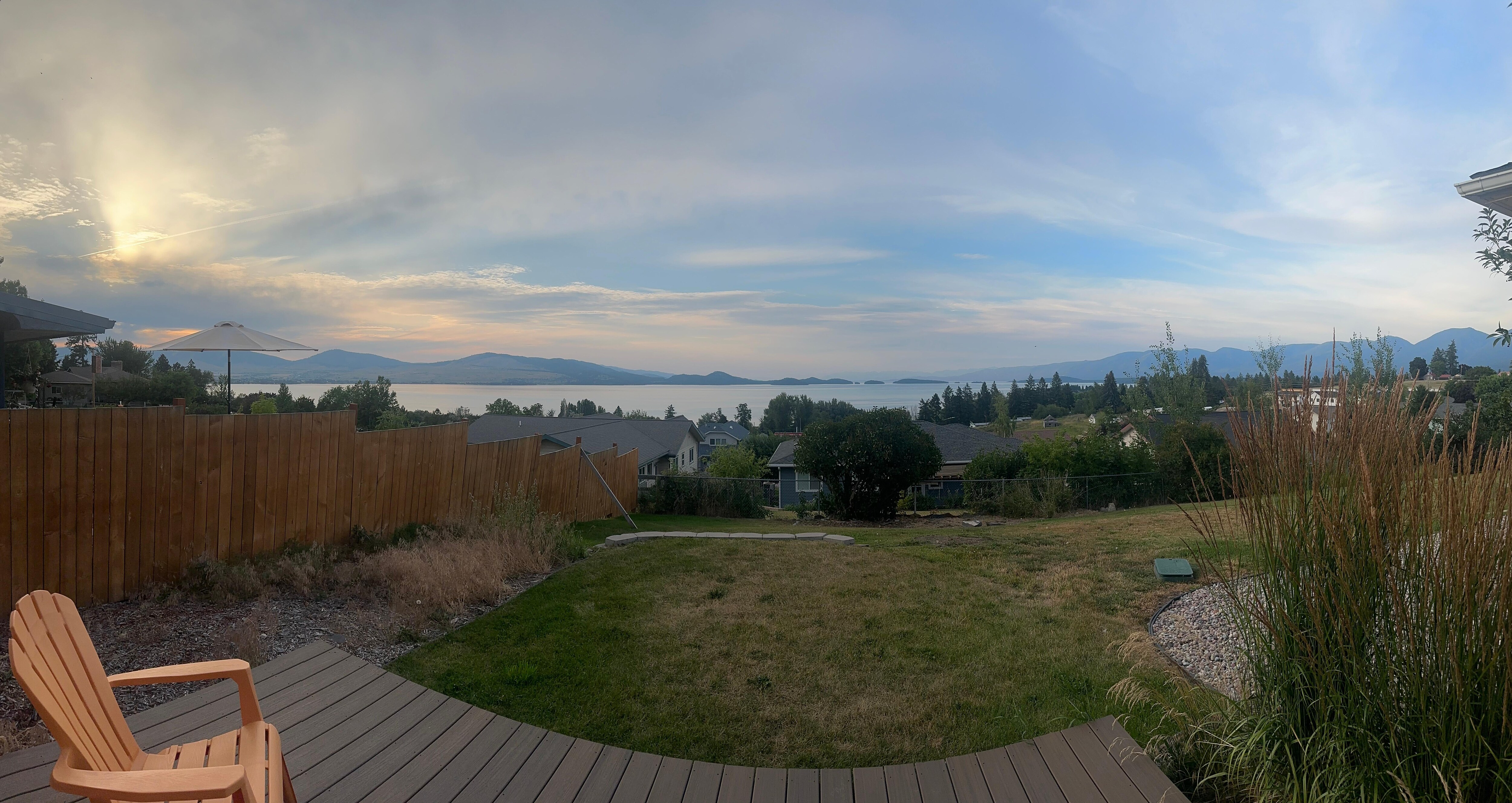 Beautiful evening view