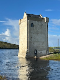 Grace O’Malley’s Castle within 5 miles of Nevin’s