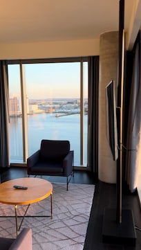 Secondary view from sleeper sofa room.