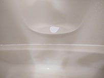 Soap left from previous user