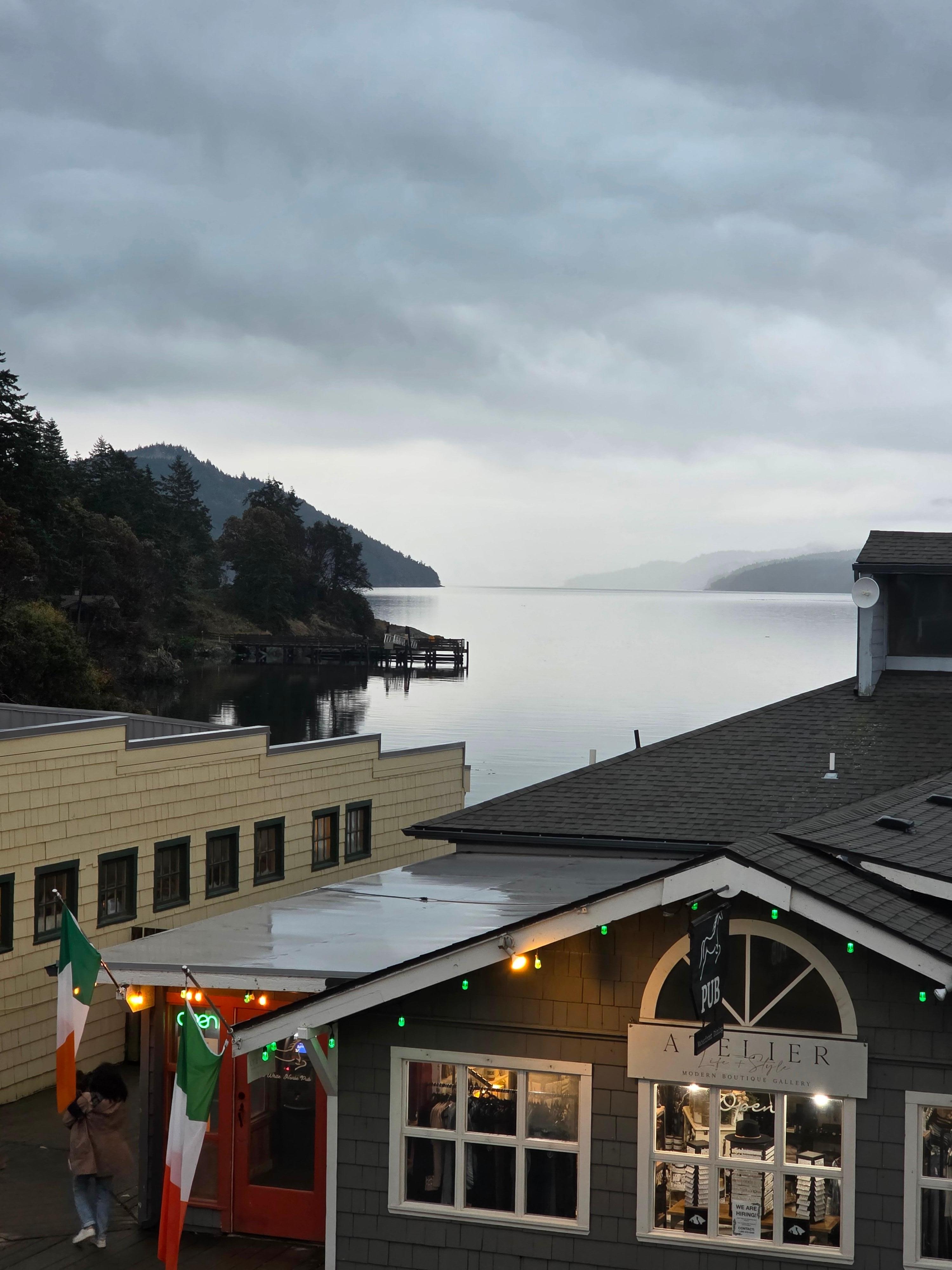 Morning view from the deck