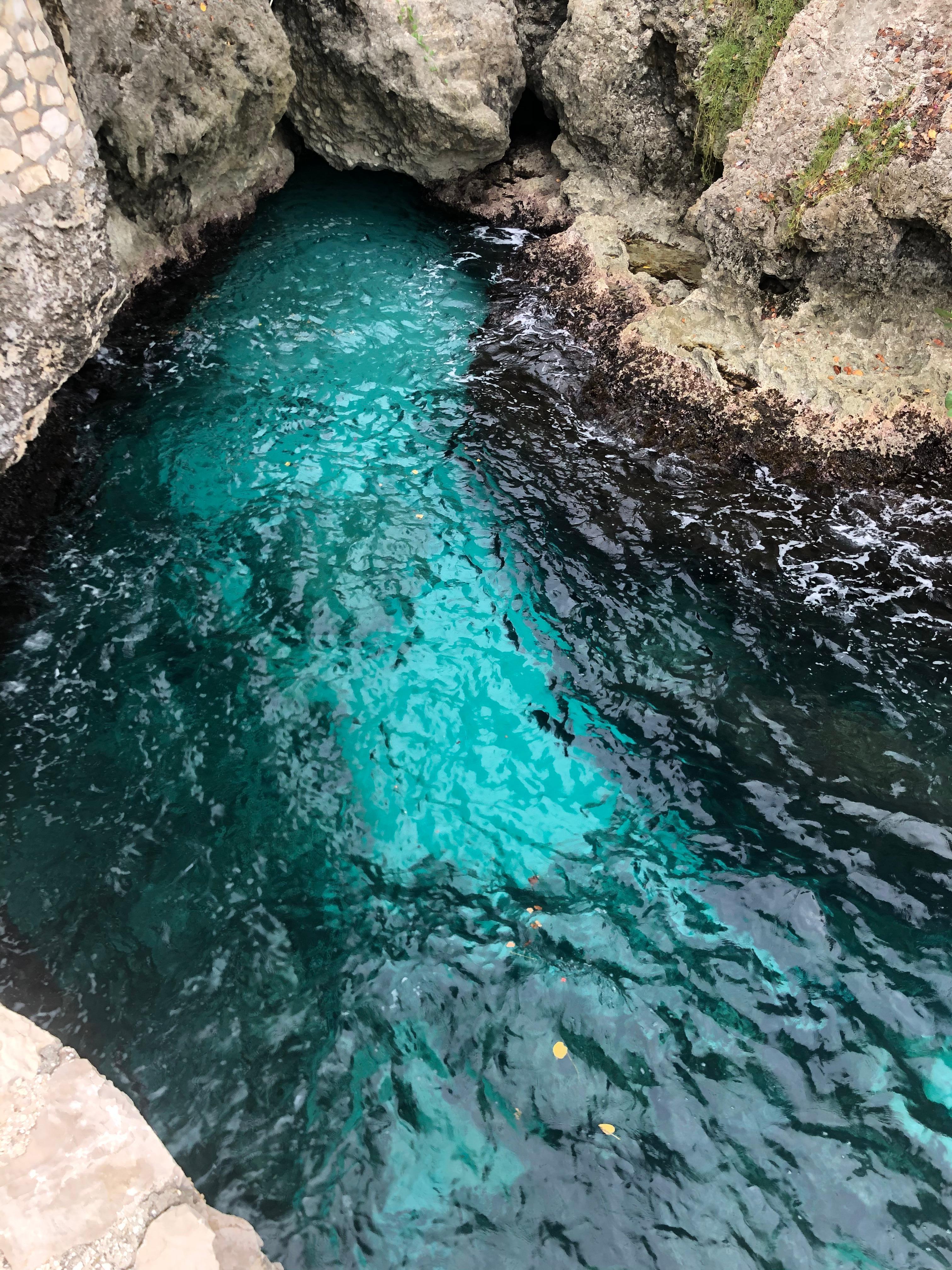 Ocean view from bridge 