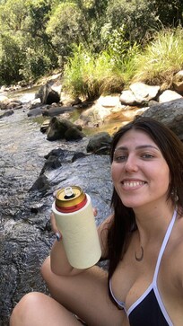 O quintal da pousada