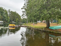 View from the dock