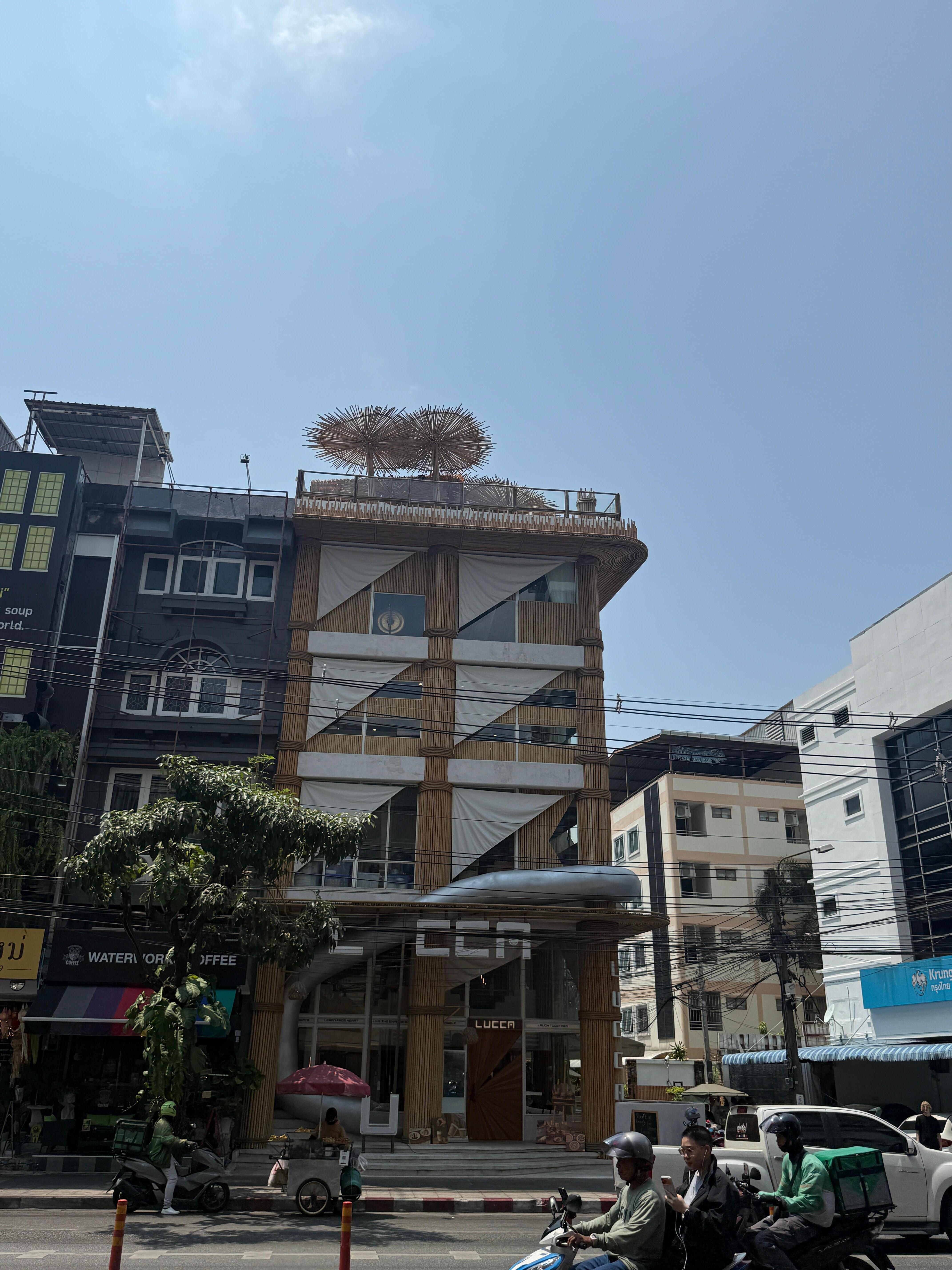 Nearby next to the hotel