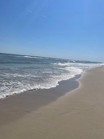 The beach