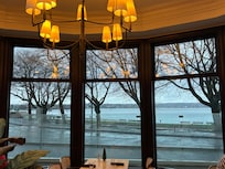 View from dining room.