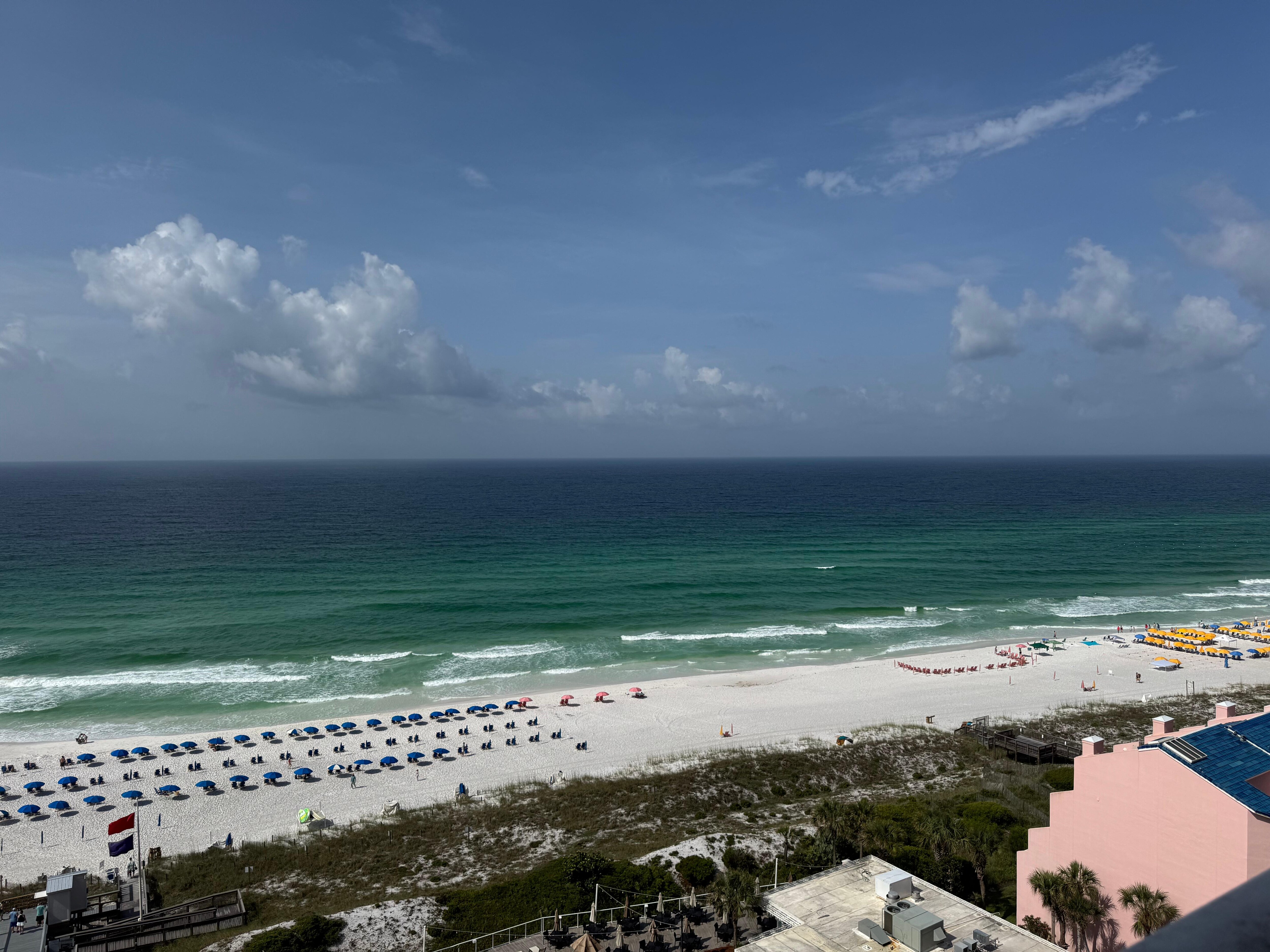 Views from balcony. 