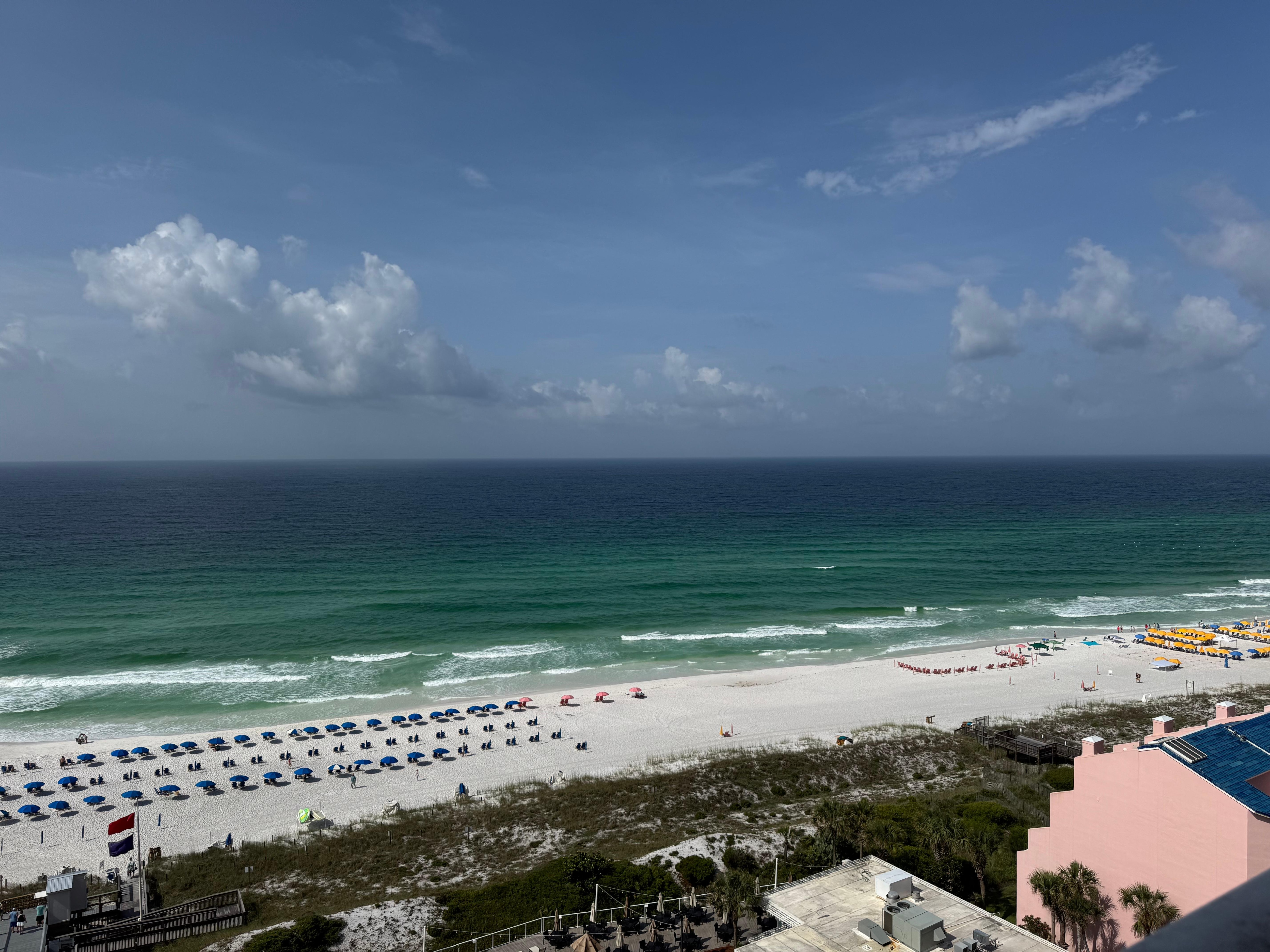 Views from balcony.