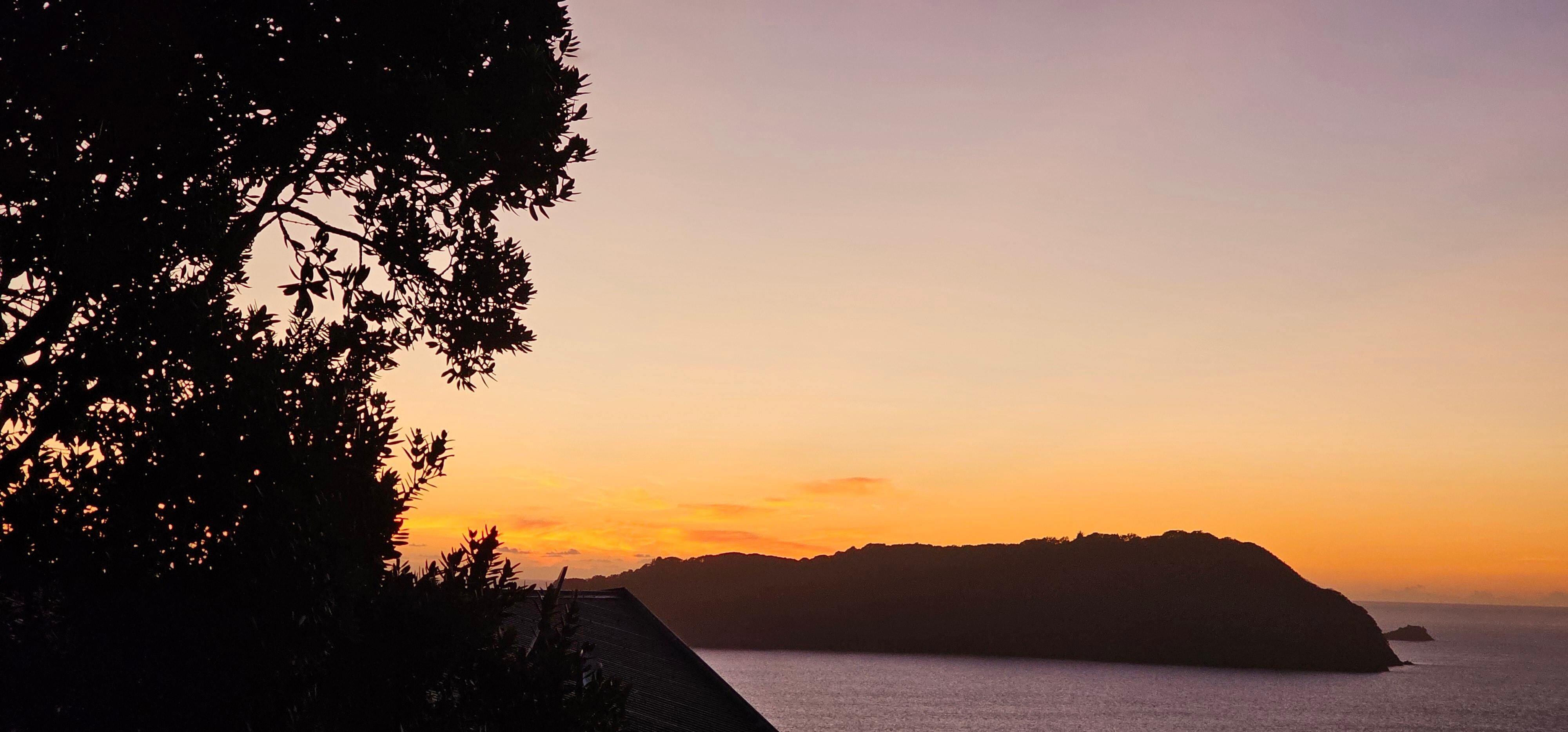 Wake to incredible sunrises - even in winter!