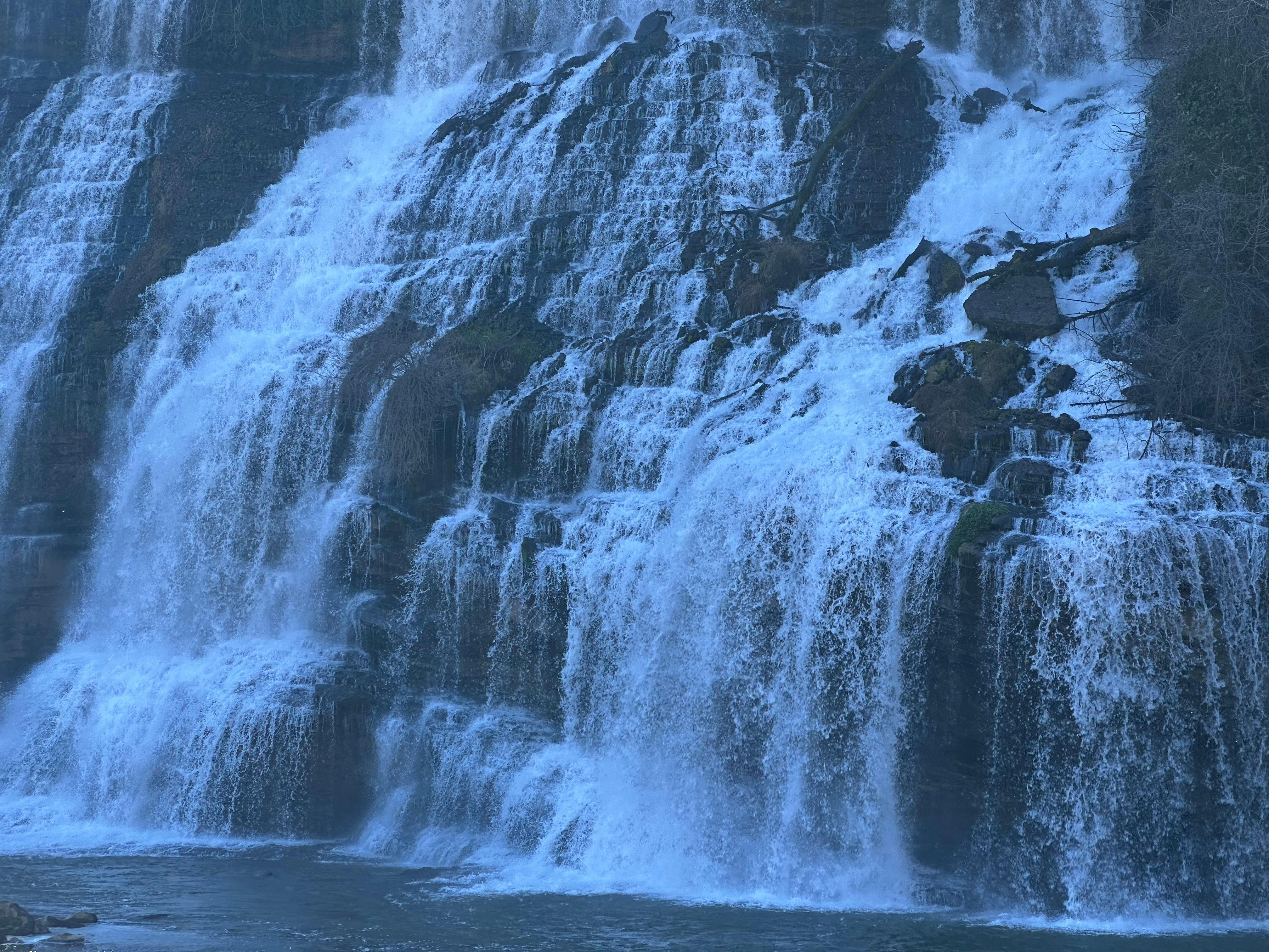 Waterfalls at the Rock Island State Park twin falls 
