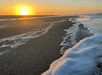 Sunset on North Beach