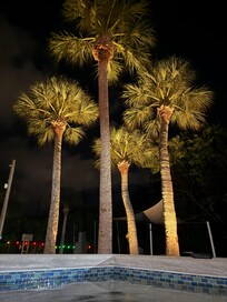 View from the hot tub