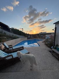 Beautiful pool area
