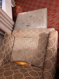 Chair and ottoman