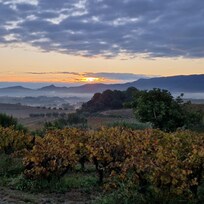 Beautiful views from the front of the hotel