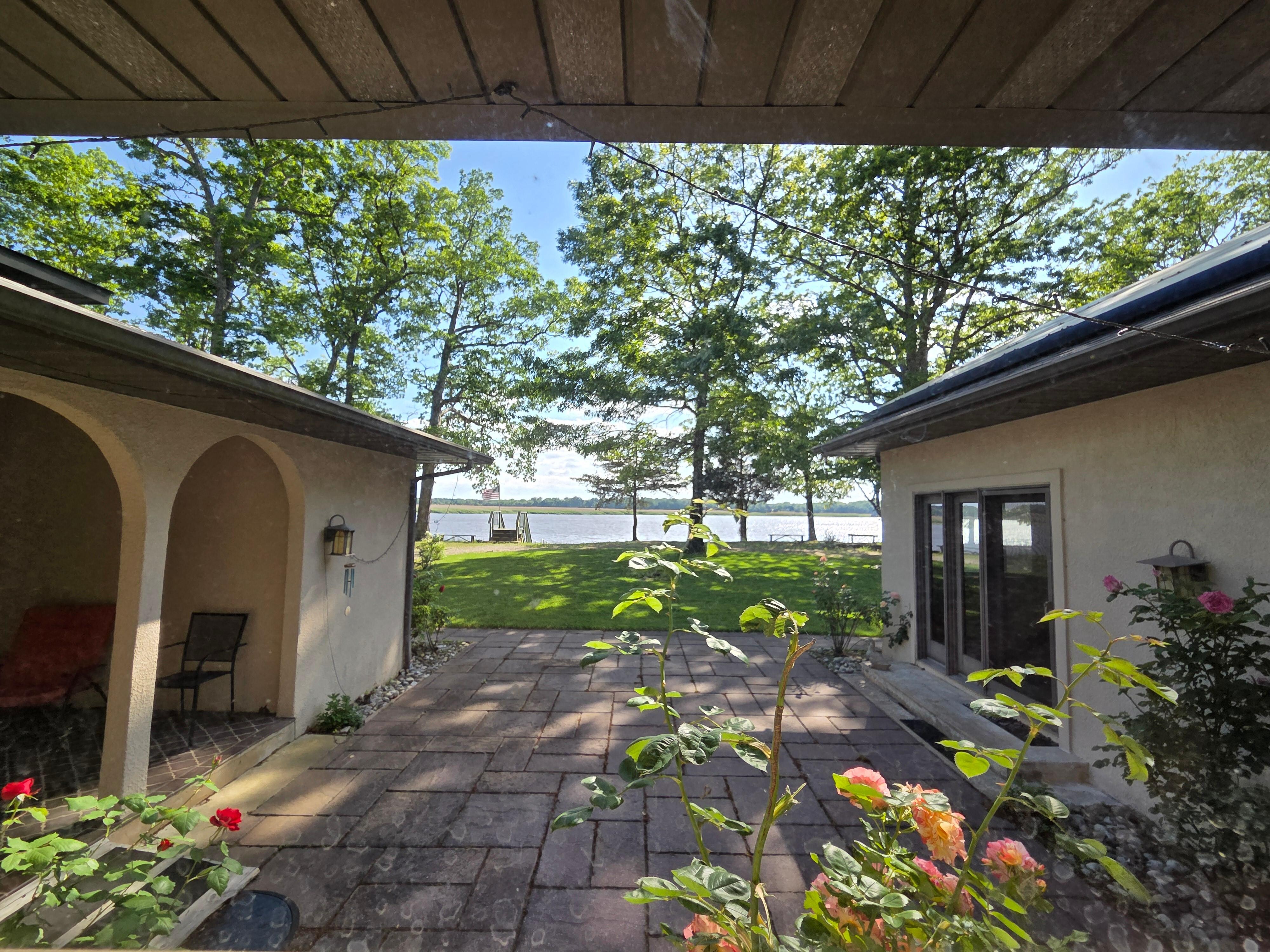 View from hallway in the house