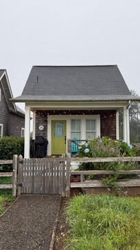 Front of cottage