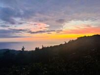 Sunset from the lanai downstairs