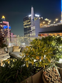 Rooftop lounge