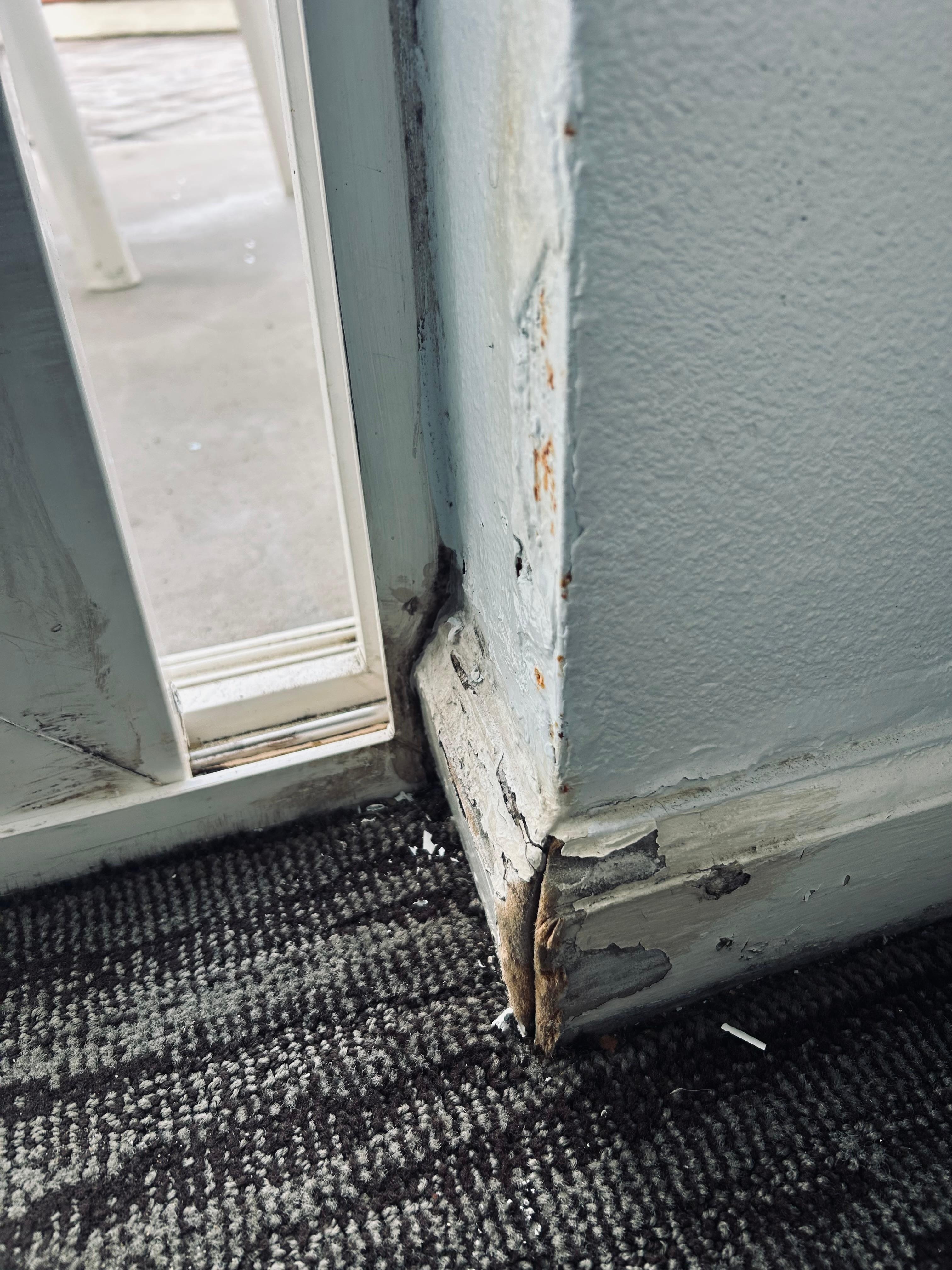 Chips of paint… need repainting and fix