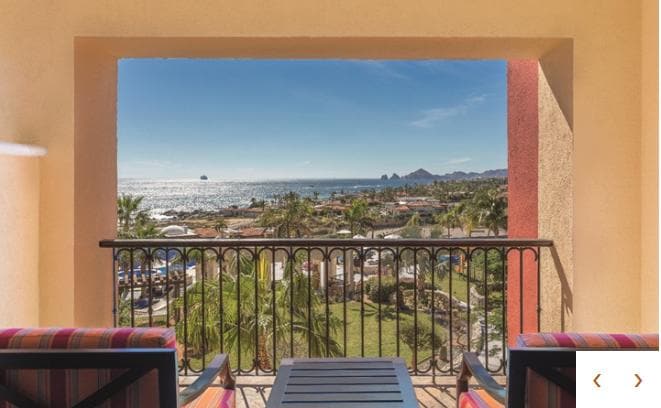 This is the balcony we received 