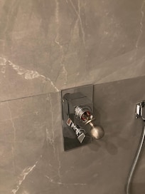 Broken shower control