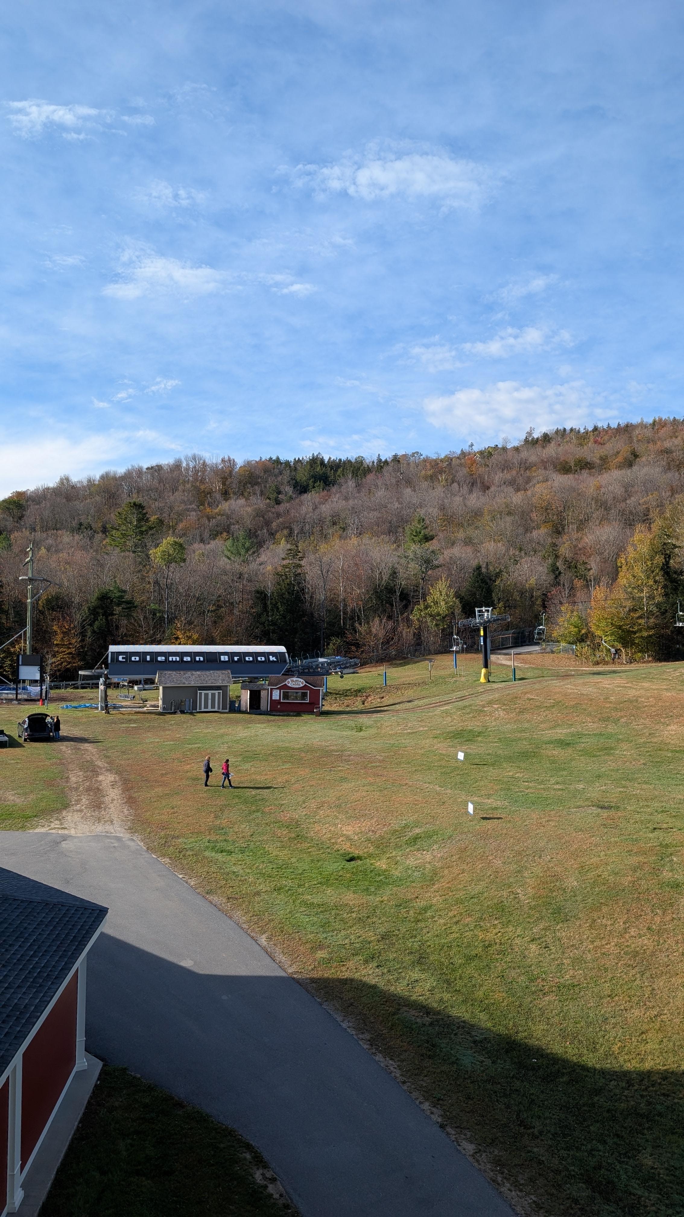 The view from our balcony