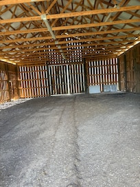 The inside the beautiful Barn located on the property!